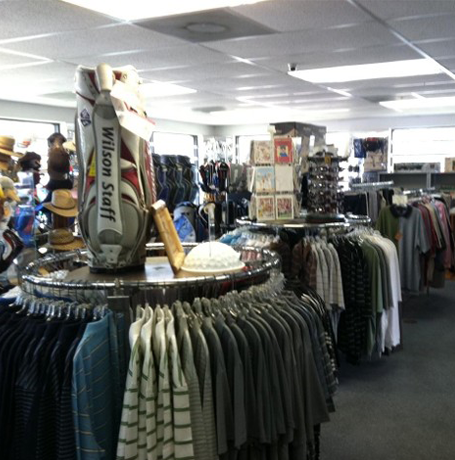 Golf Store Interior